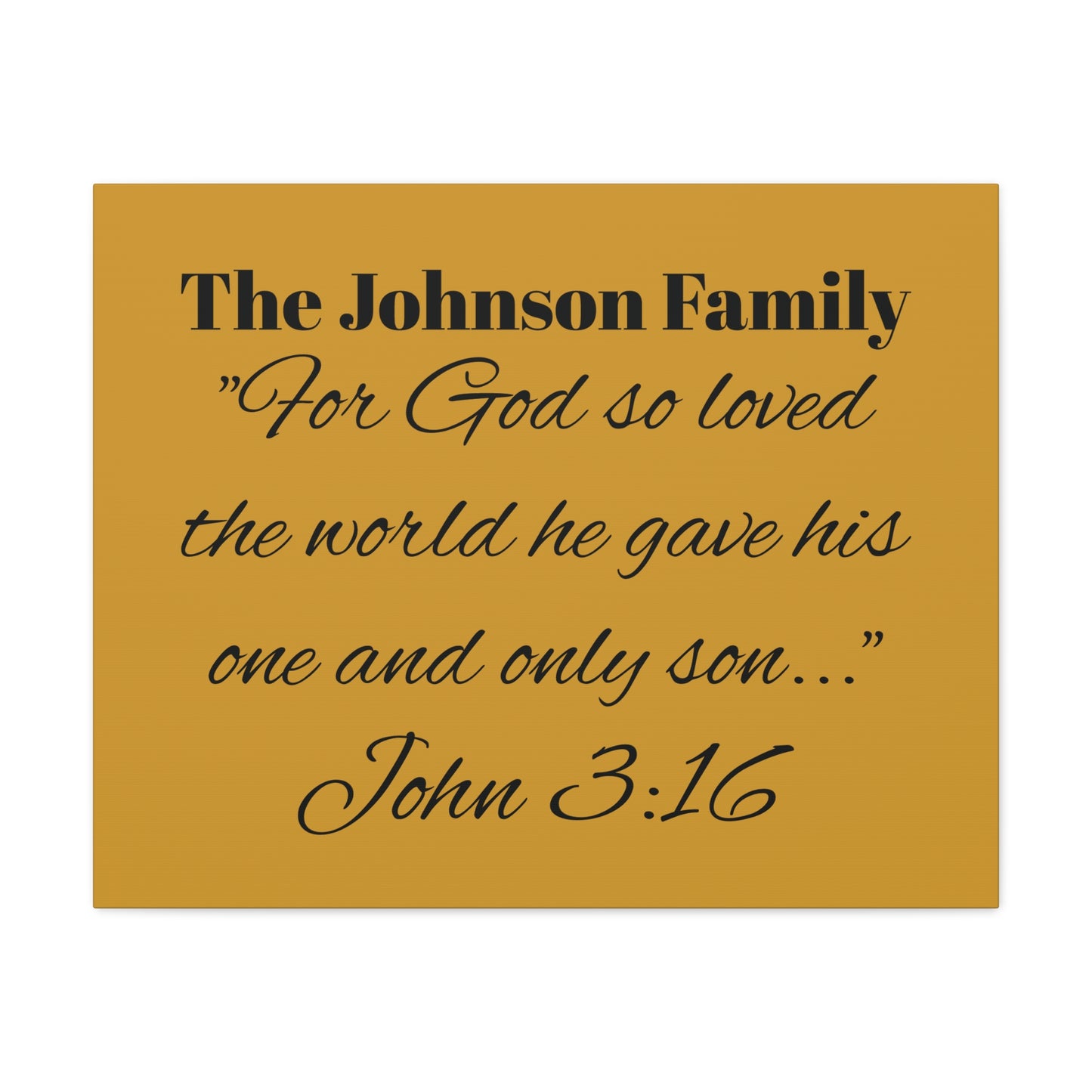 Personalized Bible Verse Wall Art, Canvas, Family Name, Family Bible Art