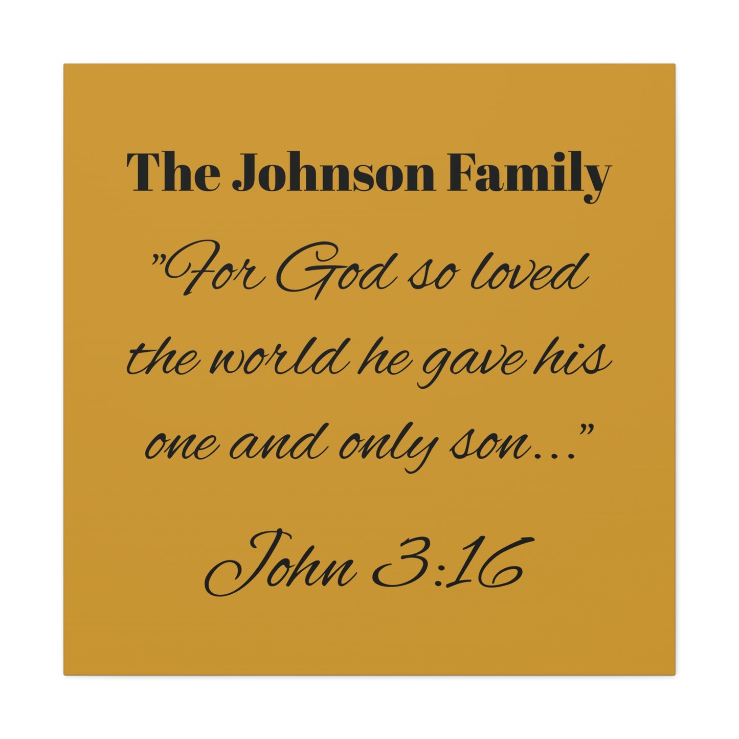 Personalized Bible Verse Wall Art, Canvas, Family Name, Family Bible Art
