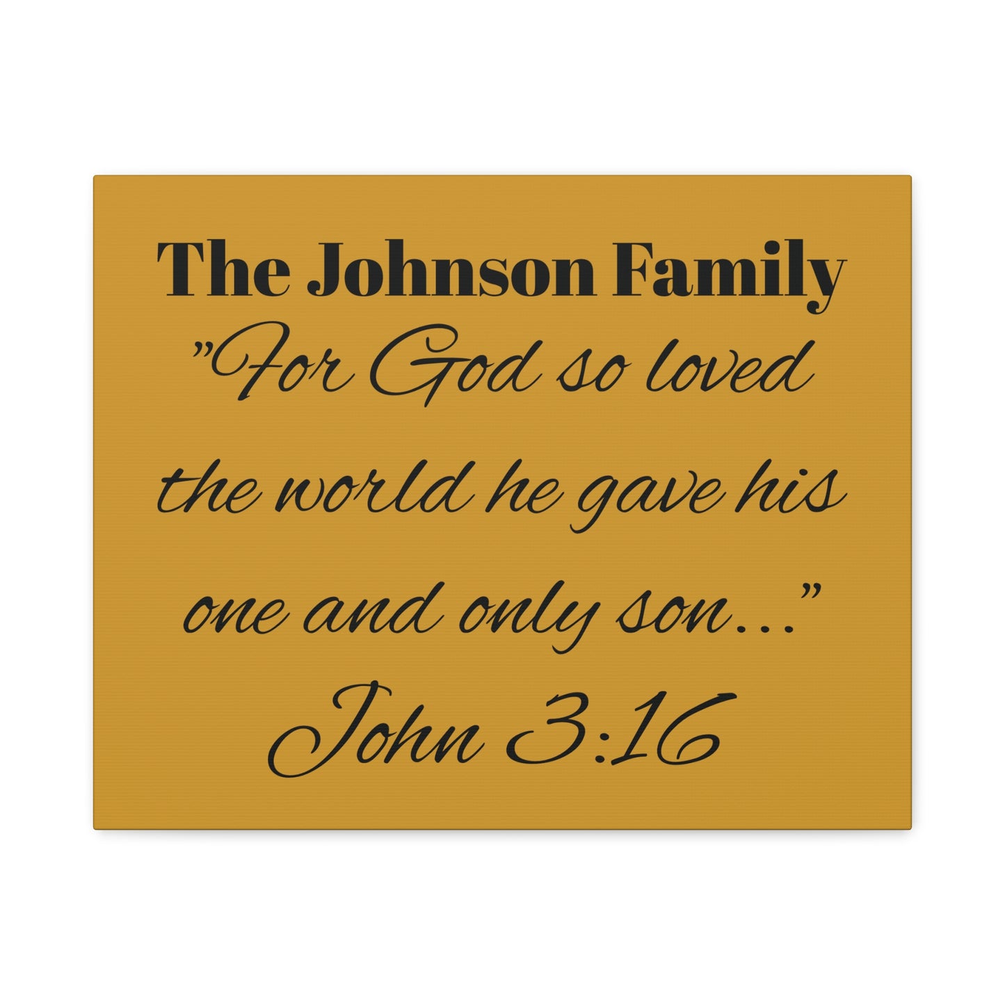 Personalized Bible Verse Wall Art, Canvas, Family Name, Family Bible Art