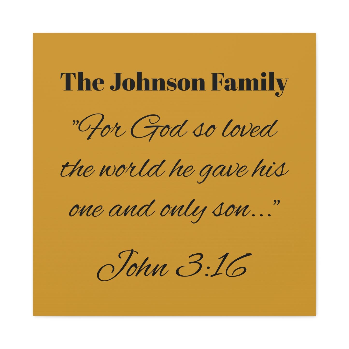 Personalized Bible Verse Wall Art, Canvas, Family Name, Family Bible Art