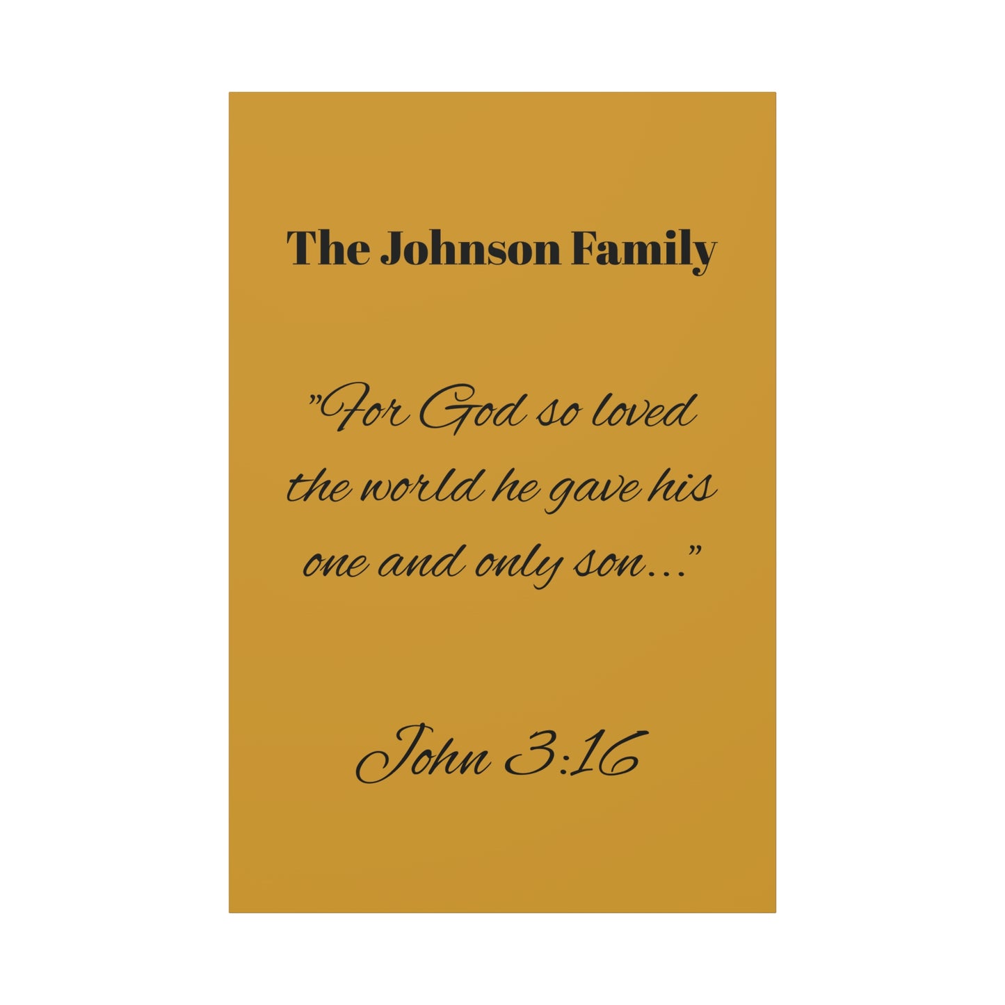 Personalized Bible Verse Wall Art, Canvas, Family Name, Family Bible Art